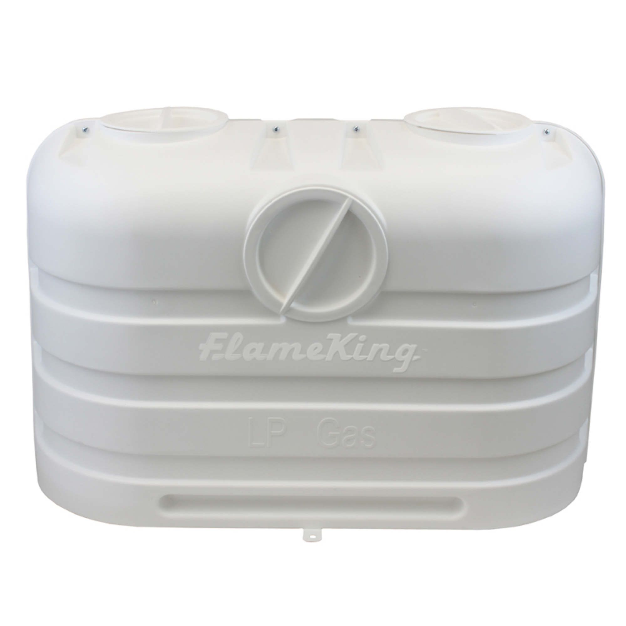 Flame King, dual 20 lb propane tank cover - white, YSN-PCC-RV20-WHT